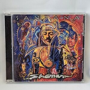 Santana‎ Shaman CD Album Rock Latin Pop Music Featuring Seal Michelle Branch